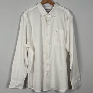 Tommy Bahama Sarasota Stretch Ventura Ises Button Down Shirt, Size XL, Like New!